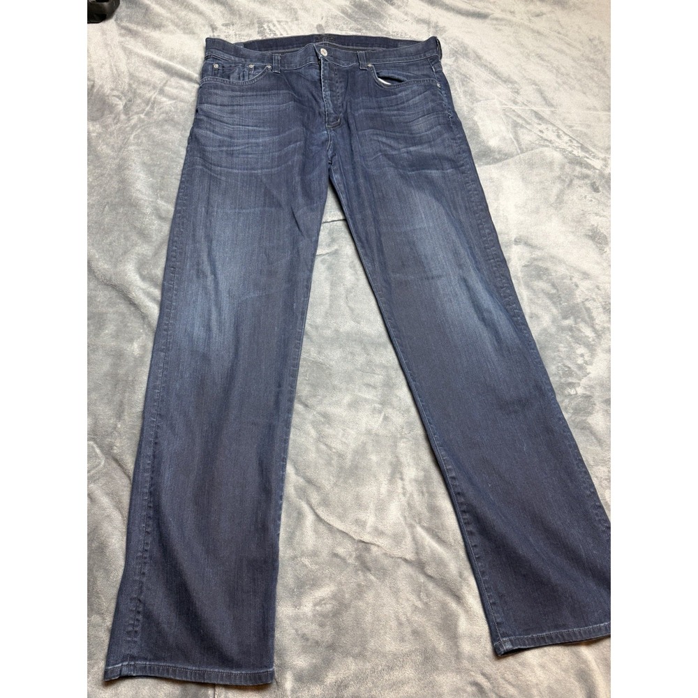 Citizens Of Humanity Jeans Mens 38x33 Blue Perfect Straight Stretch Denim USA